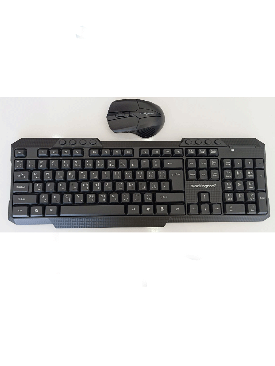 کیبورد و ماوس بی سیم میکروکینگدوم مدل Microkingdom MK1618